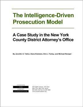 The Intelligence_driven prosecution model