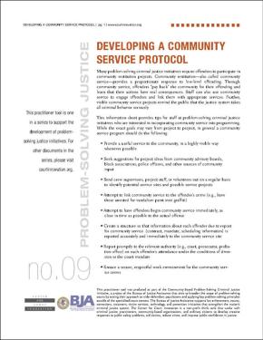 Community Service Protocol 