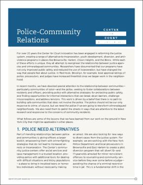 Police Community Relations