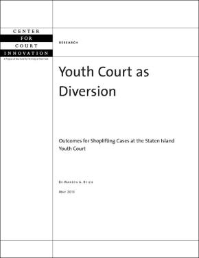 Youth Court as Diversion
