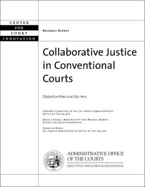 Collaborative Justice in Conventional Courts