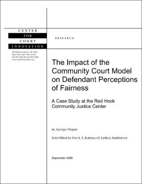 Defendant Perceptions of Fairness