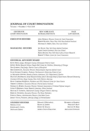 Journal of Court Innovation