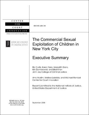 Commercial Sexual Exploitation of Children in NYC: Executive Summary