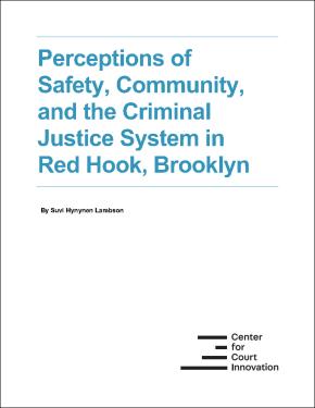 Cover image; Perceptions of Safety, Community, and the Criminal Justice System in Red Hook, Brooklyn