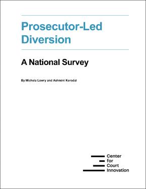 Prosecutor-led Diversion Report cover
