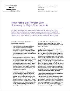 Cover Bail Reform Law New York2019