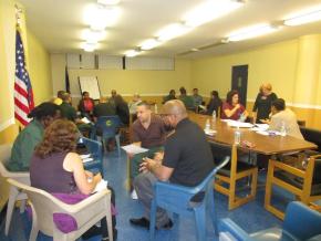 An 'Inside Criminal Justice' seminar at the Queensboro Correctional Facility