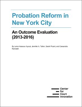 Probation evaluation cover