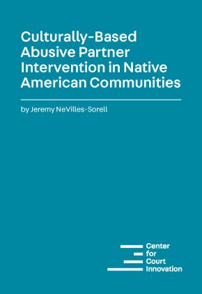 Culturally-Based Abusive Partner Intervention in Native American Communities COVER