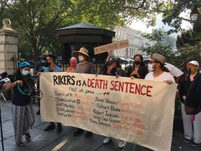 Rikers rally