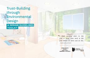 COVER: Trust-Building through Environmental Design: A Design Guidelines Toolkit