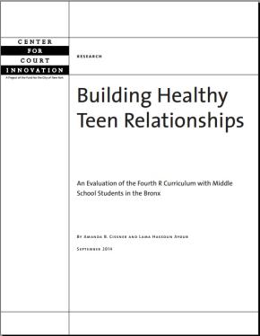 Building Healthy Teen Relationships: An Evaluation of the Fourth R Curriculum with Middle School Students in the Bronx