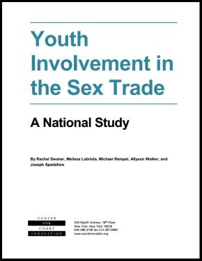 Youth Involvement in the Sex Trade: A National Study